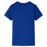 Vidaxl Kinderhemd 128 dunkelblau - afbeelding 2