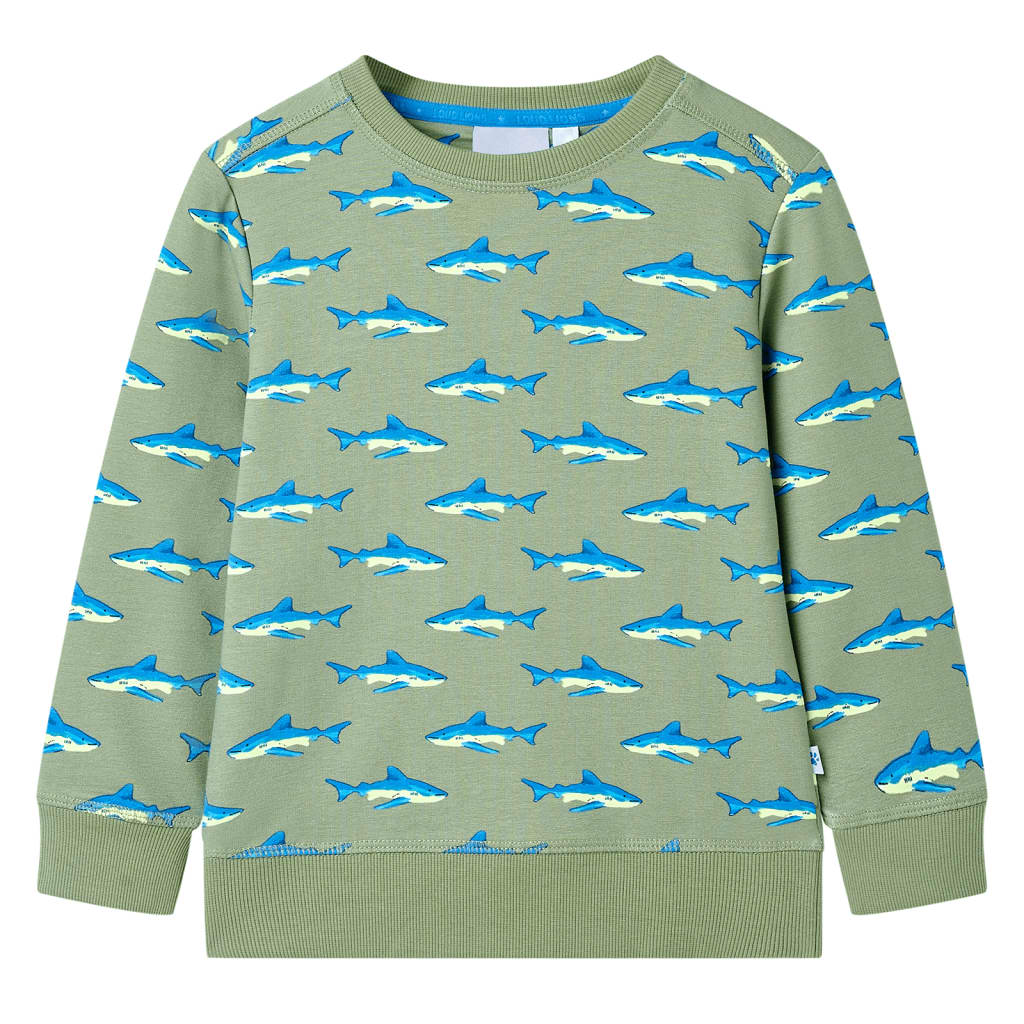 Vidaxl Kinderpullover 92 Lichtkaki