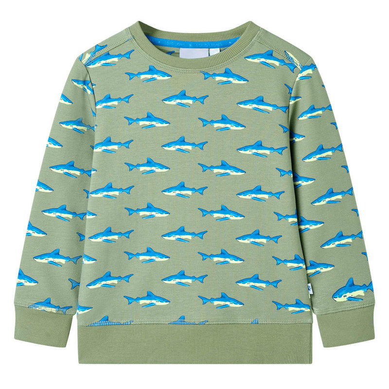 Vidaxl Kinderpullover 92 Lichtkaki