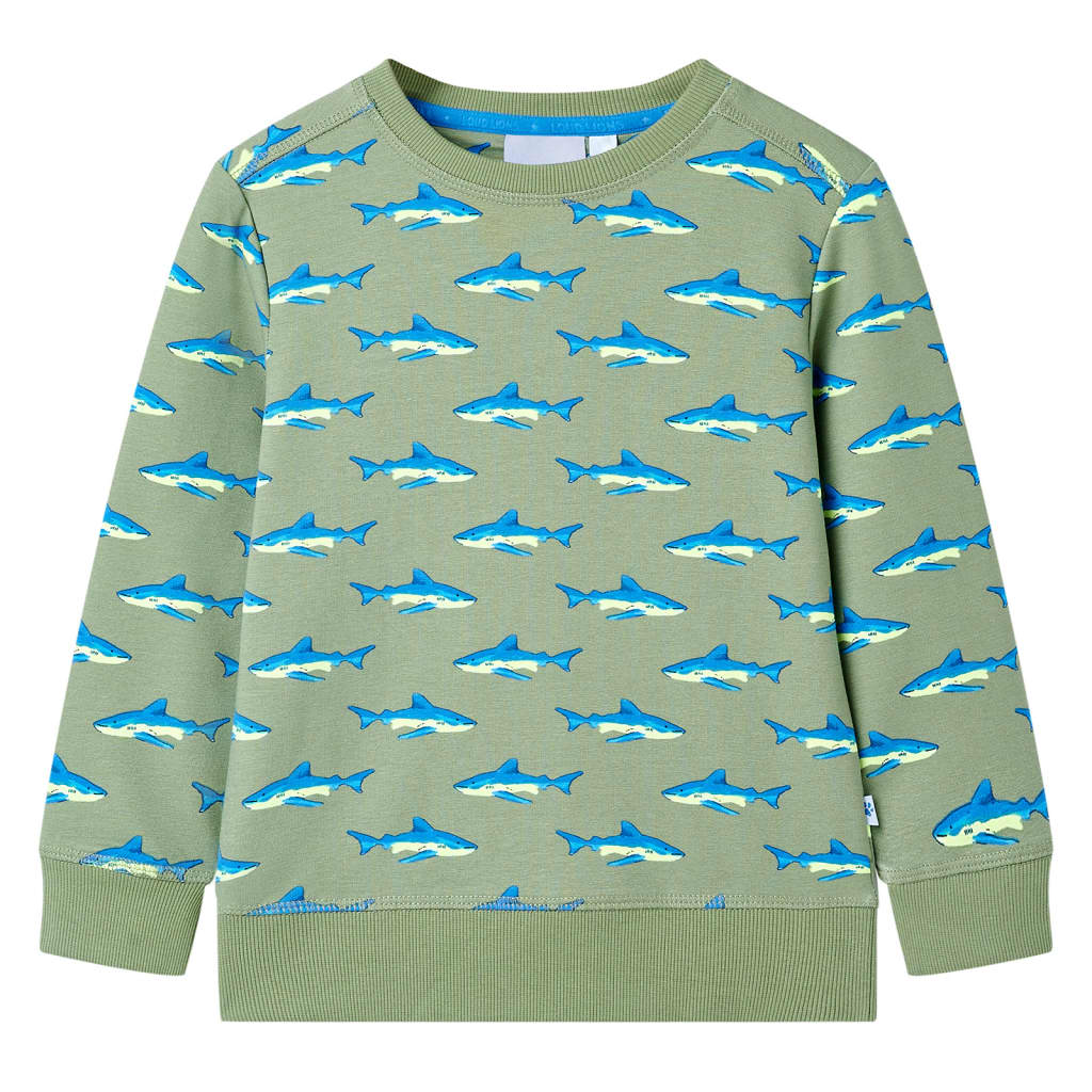 Vidaxl Kinderpullover 128 Lichtkaki