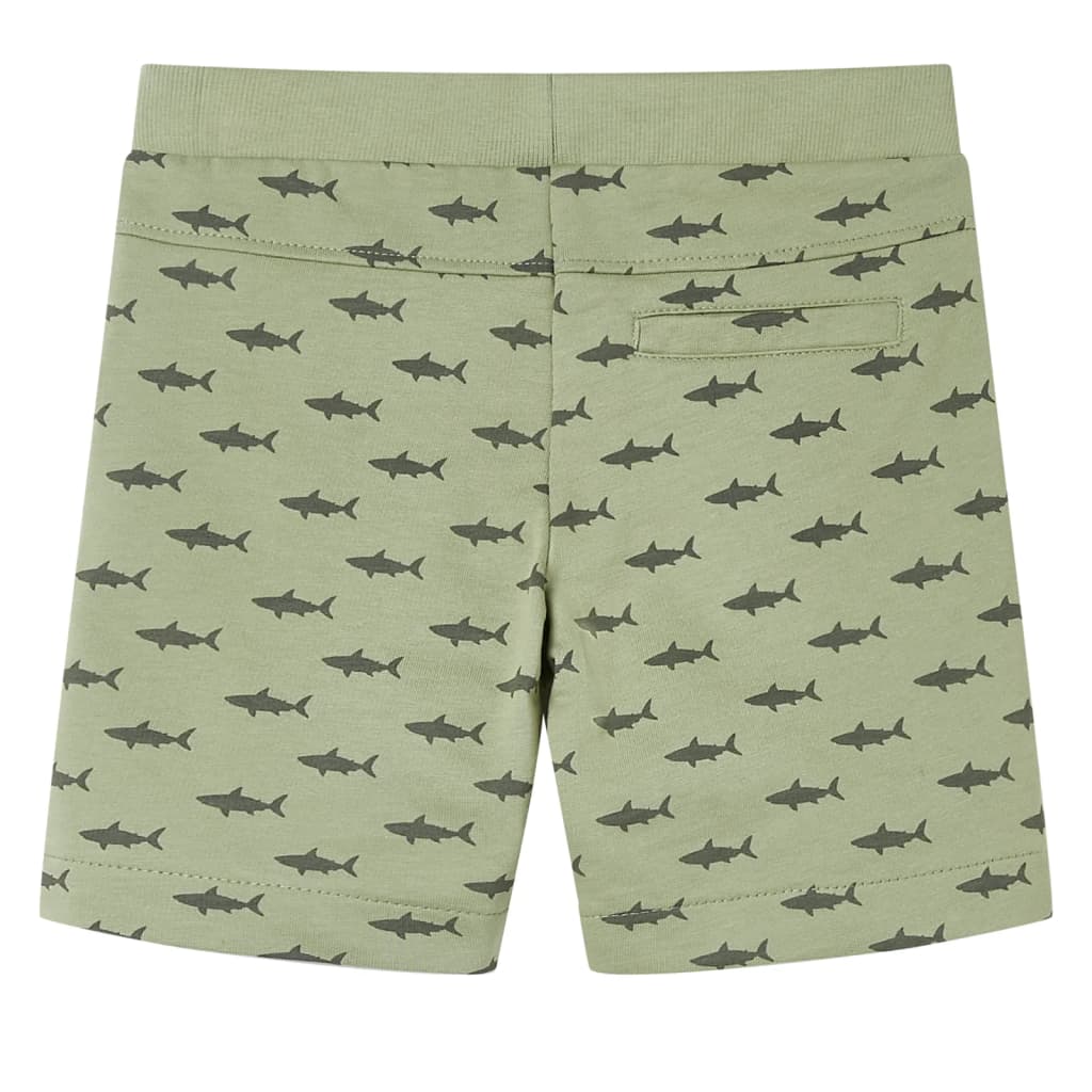 Vidaxl Kindershorts mit Trekkoord 116 Lichtkaki