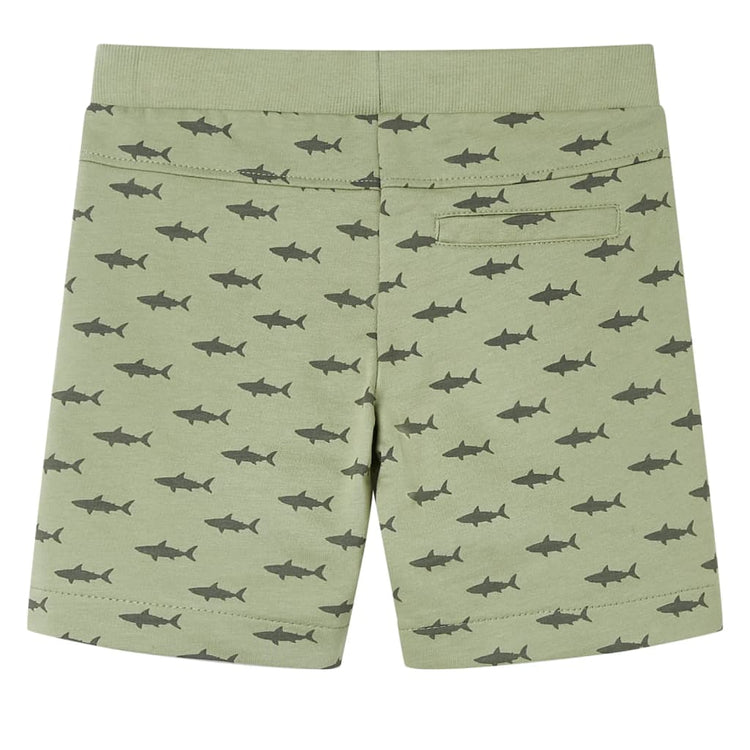 Vidaxl Kindershorts mit Trekkoord 116 Lichtkaki
