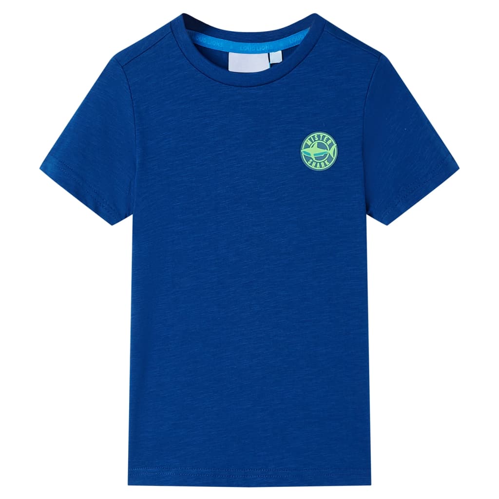 Vidaxl Kinderhemd 128 dunkelblau