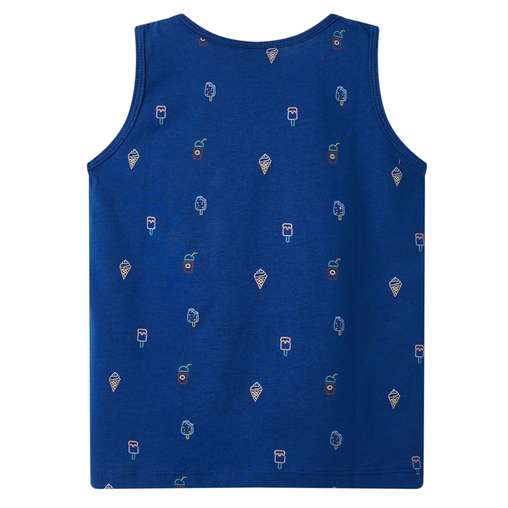 Vidaxl Children's Top 128 Dunkelblau