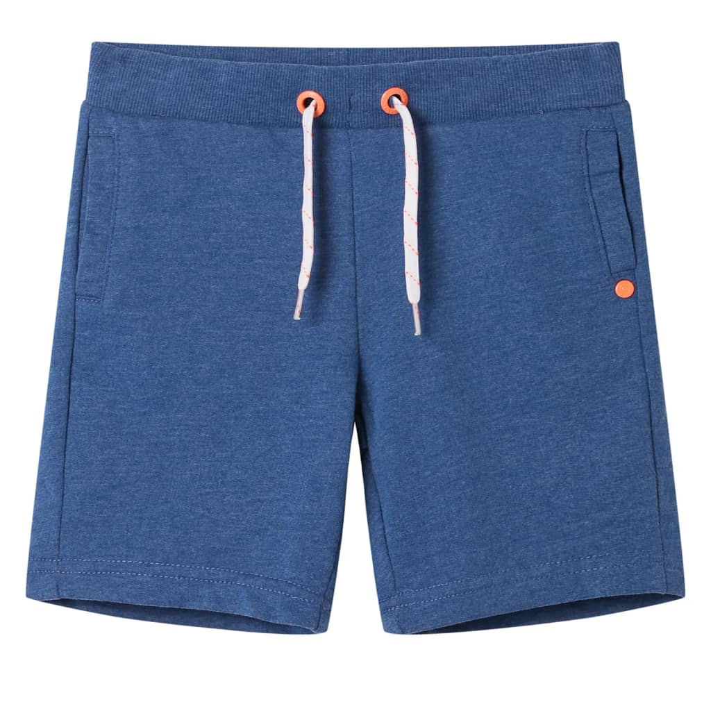 Vidaxl Kindershorts mit Trekkoord 92 gemischtes dunkelblau