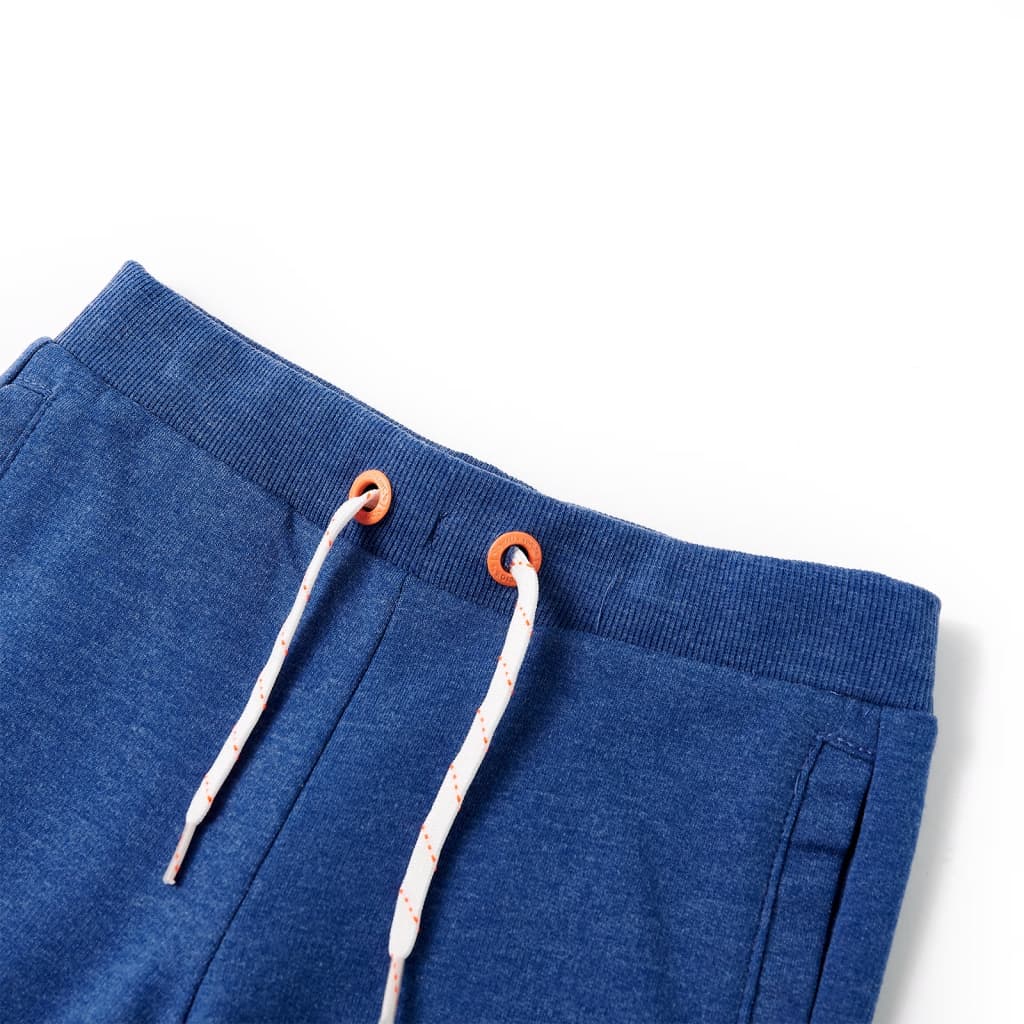 Vidaxl Kindershorts mit Trekkoord 92 gemischtes dunkelblau