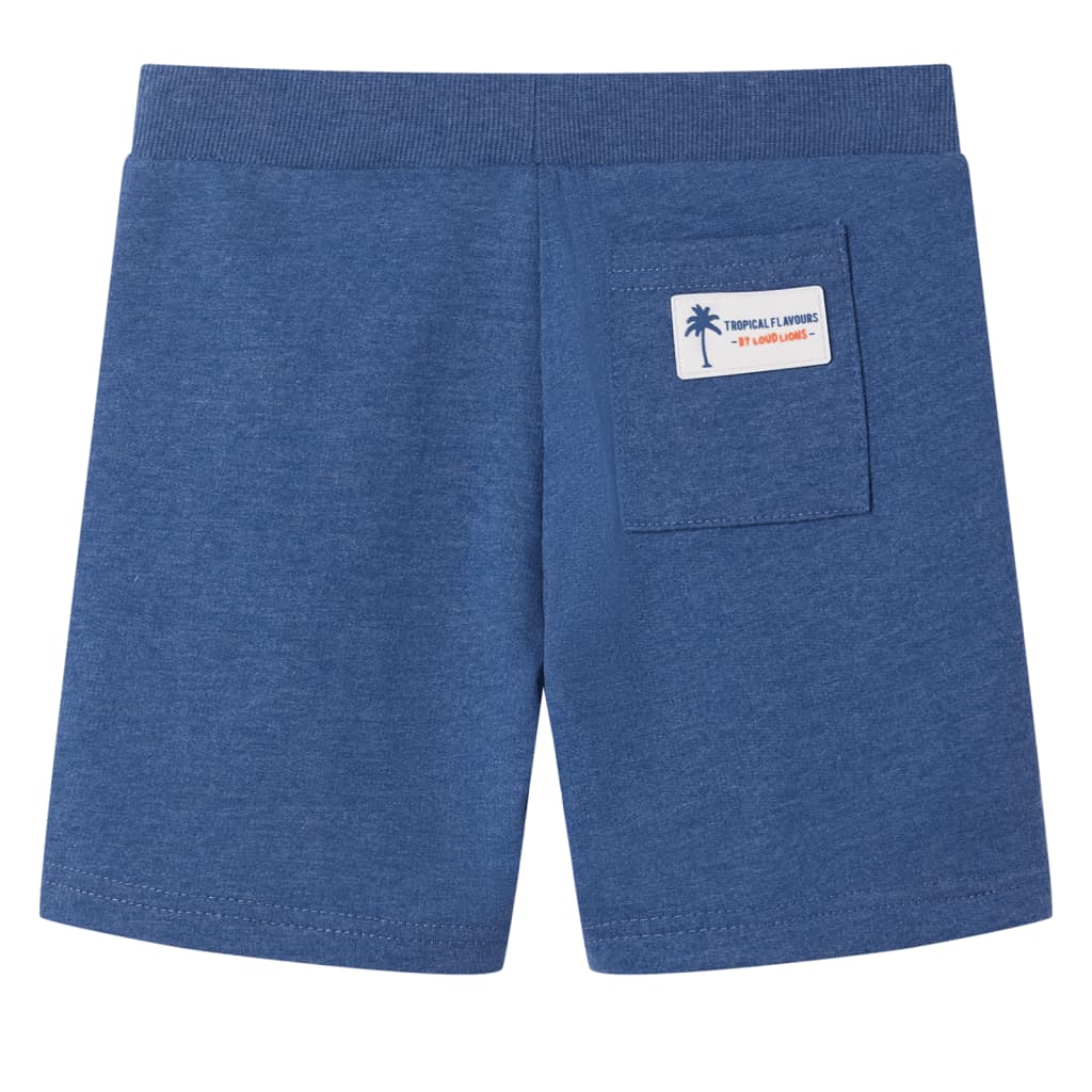 Vidaxl Kindershorts mit Trekoord 104 gemischtes dunkelblau