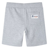 Vidaxl Kindershorts mit Trekkoord 92 Gray - afbeelding 2