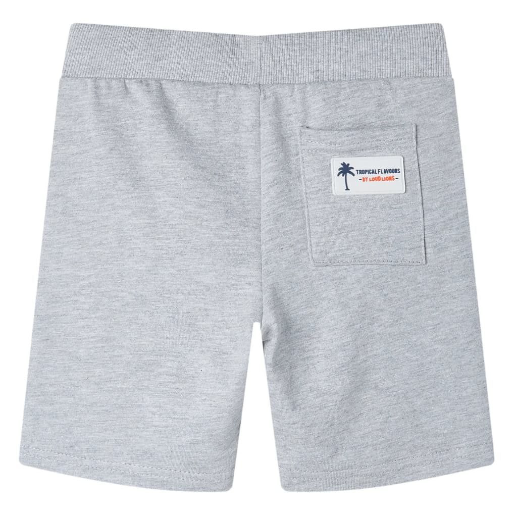 Vidaxl Kindershorts mit Trekkoord 92 Gray
