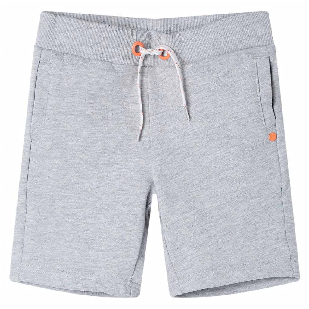 Vidaxl Kindershorts mit Trekkoord 140 Grau