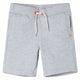Vidaxl Kindershorts mit Trekkoord 140 Grau