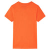 Vidaxl Kinderhemd 128 Donkeroranje