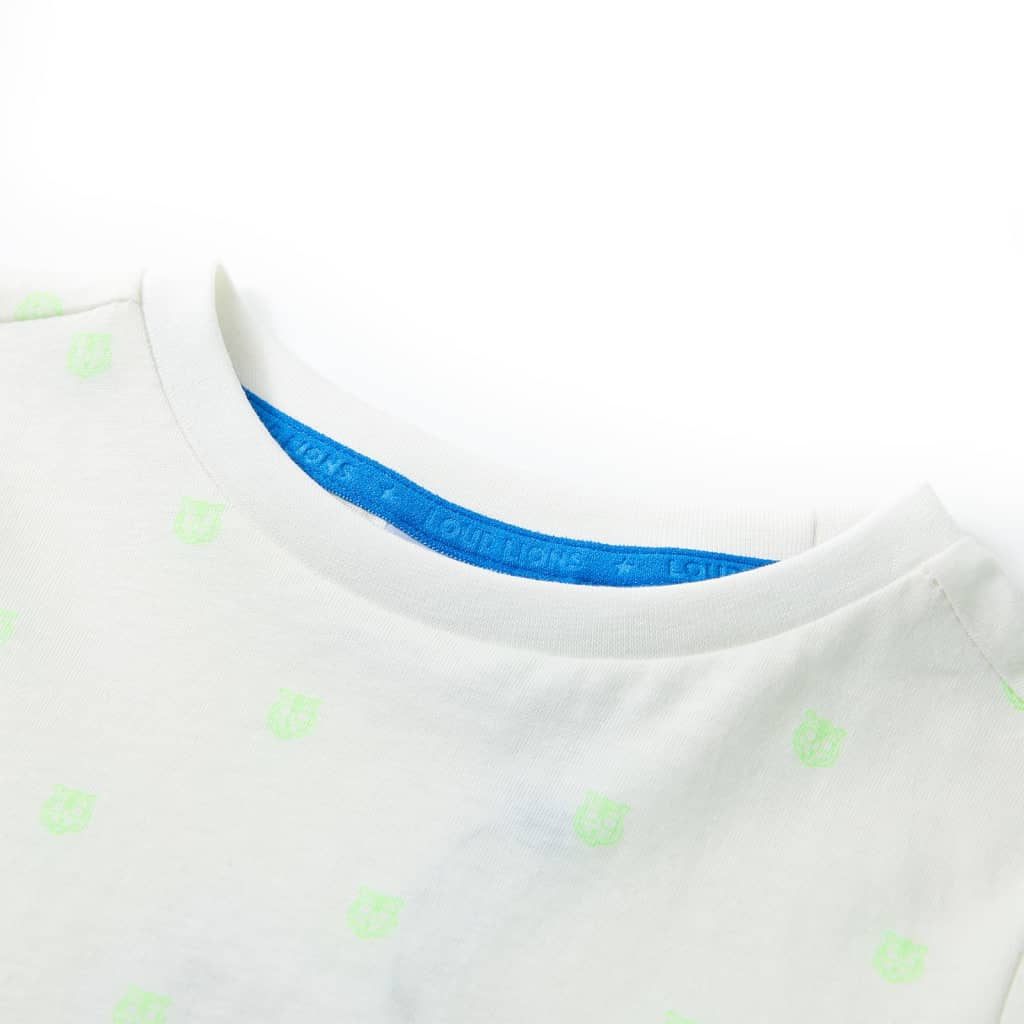 Vidaxl Kinderhemd 128 ecruu