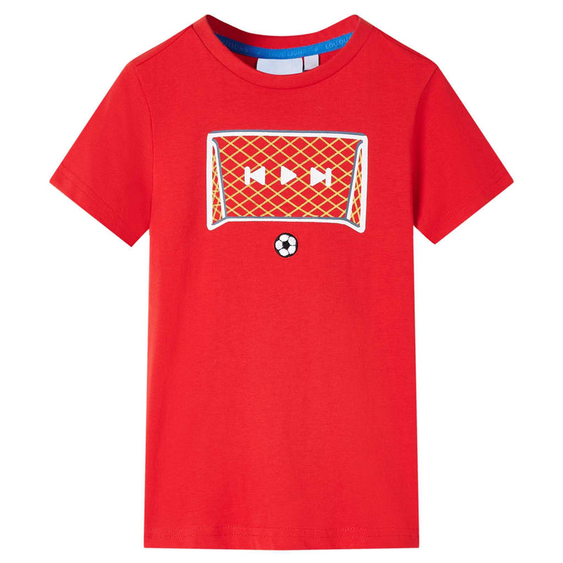 Vidaxl Kinderhemd 104 rot