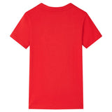 Vidaxl Kinderhemd 104 rot - afbeelding 2