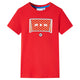 Vidaxl Kinderhemd 116 rot