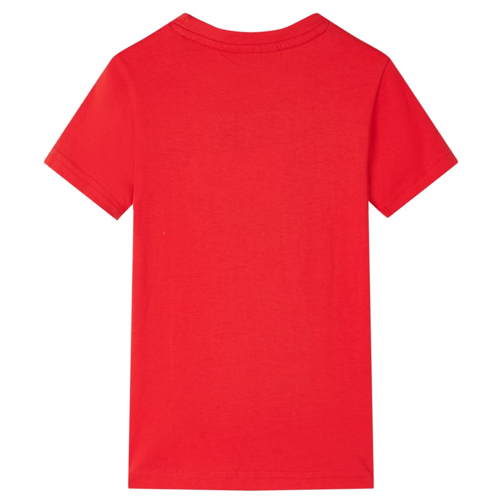 Vidaxl Kinderhemd 140 rot