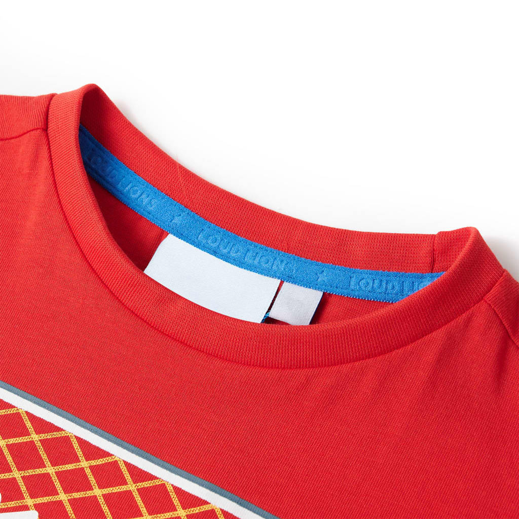 Vidaxl Kinderhemd 140 rot
