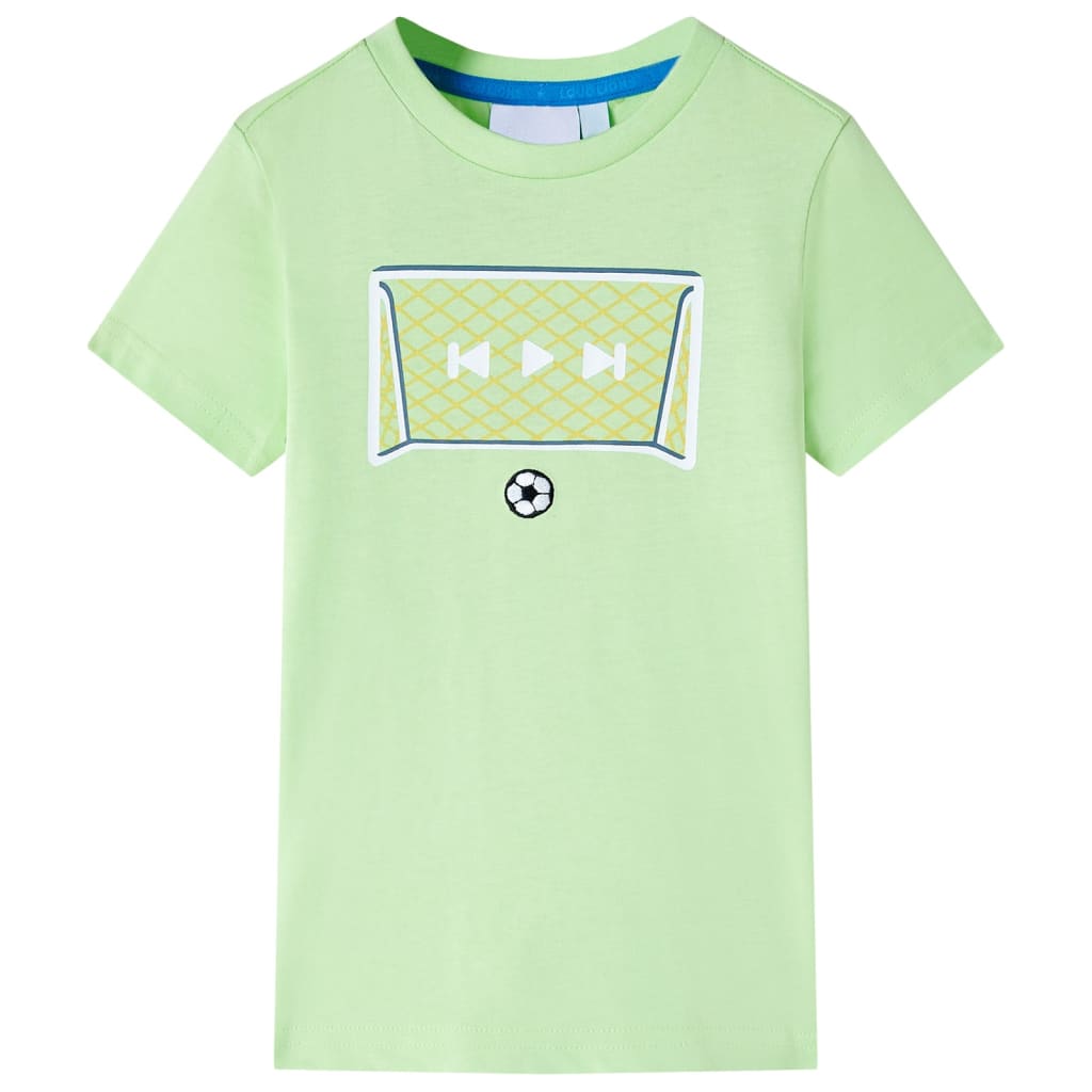 Vidaxl Kinderhemd 92 Limegroen