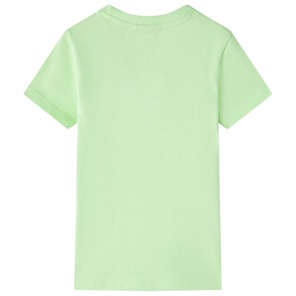 Vidaxl Kinderhemd 92 Limegroen