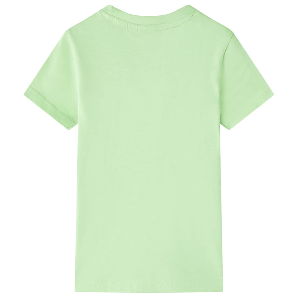 Vidaxl Kinderhemd 104 Limegroen