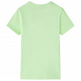 Vidaxl Kinderhemd 128 Limegroen - afbeelding 2
