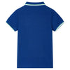 Vidaxl Kinderpolo -Hemd 116 Dunkelblau