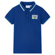 Vidaxl Kinderpolo -Hemd 140 dunkelblau