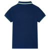 Vidaxl Kinderpolo -Shirt 116 Marineblau