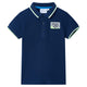 Vidaxl Kinderpolo -Shirt 128 Marineblau