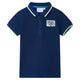 Vidaxl Kinderpolo -Shirt 140 Marineblau