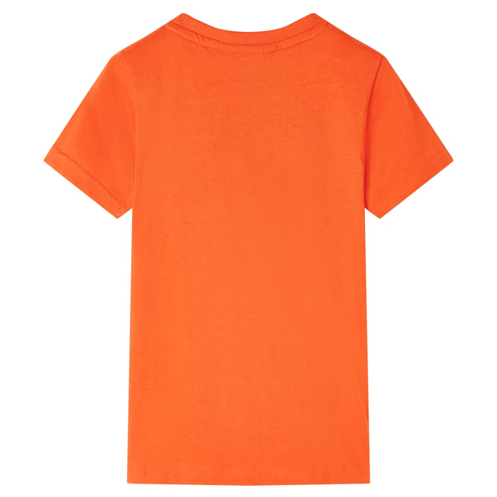 Vidaxl Kinderhemd 104 Donkeroranje