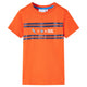 Vidaxl Kinderhemd 116 Donkeroranje
