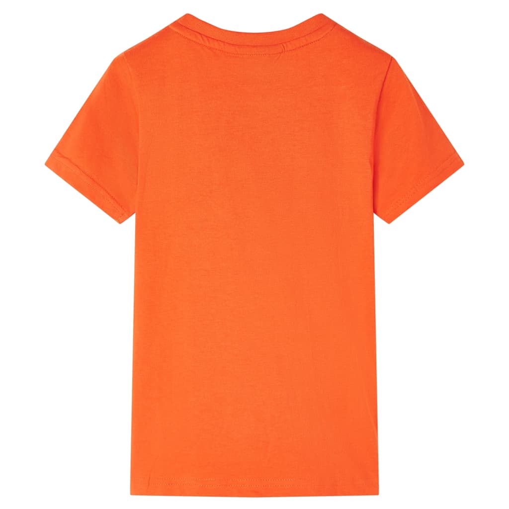 Vidaxl Kinderhemd 116 Donkeroranje