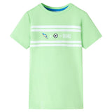 Vidaxl Kinderhemd 104 Neongroen - afbeelding 1
