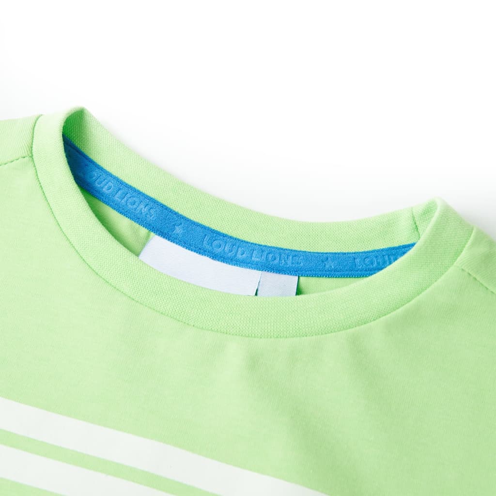 Vidaxl Kinderhemd 128 Neongroen