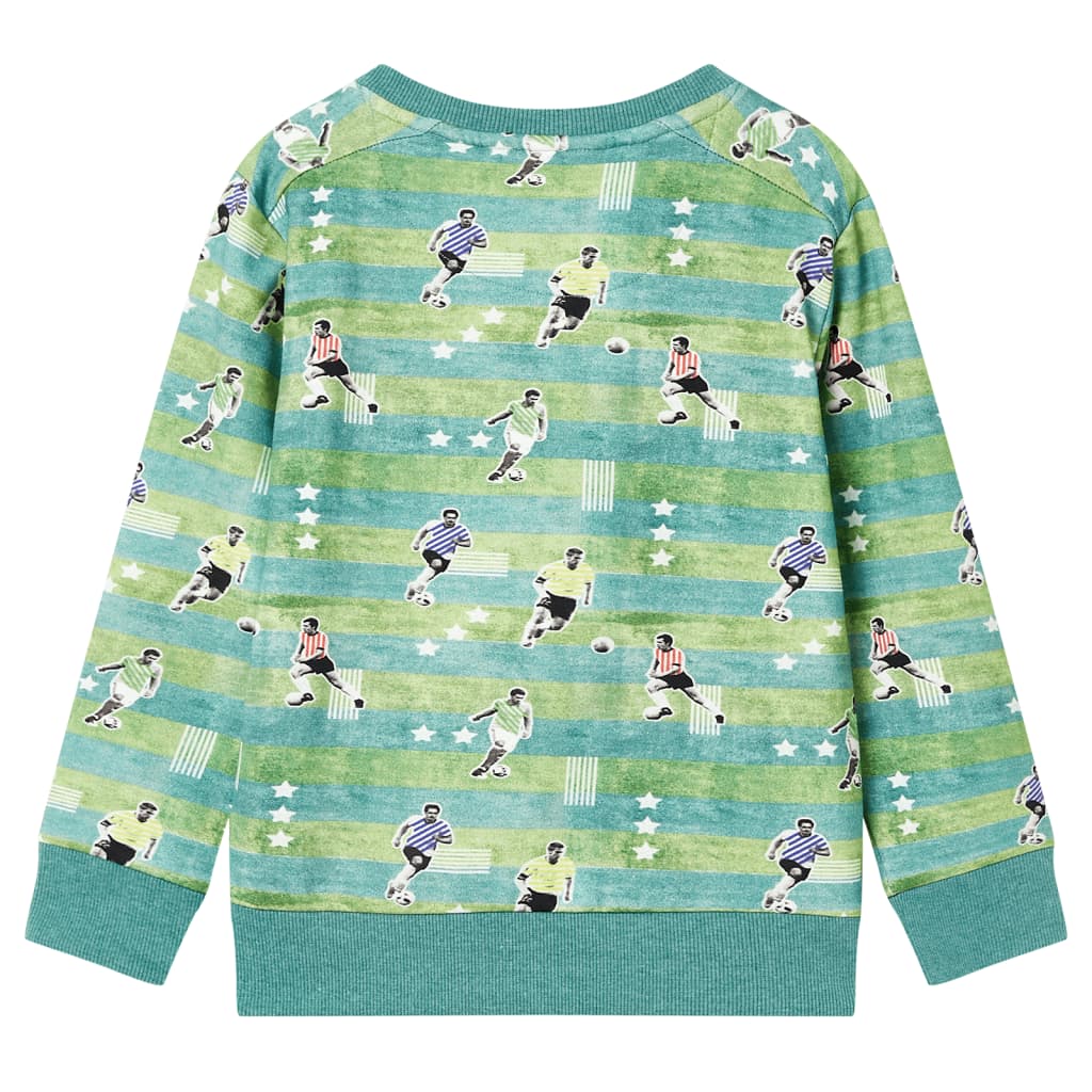 Vidaxl Kinderpullover 92 gemischtes hellgrün