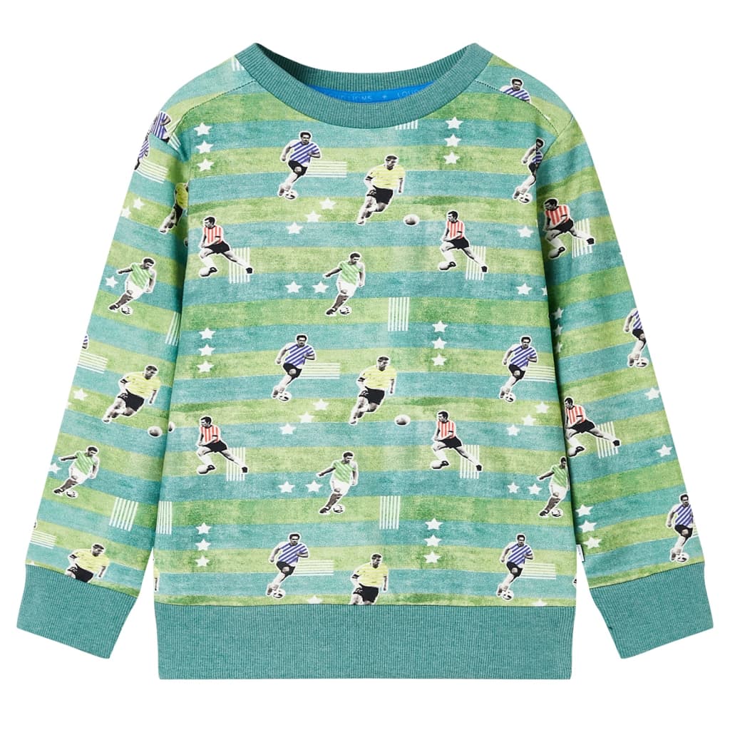 Vidaxl Kinderpullover 116 gemischtes hellblau