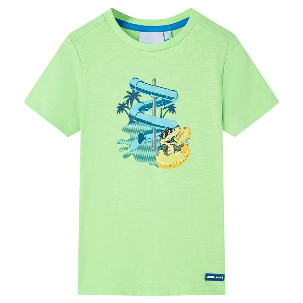 Vidaxl Kinderhemd 116 Neongroen