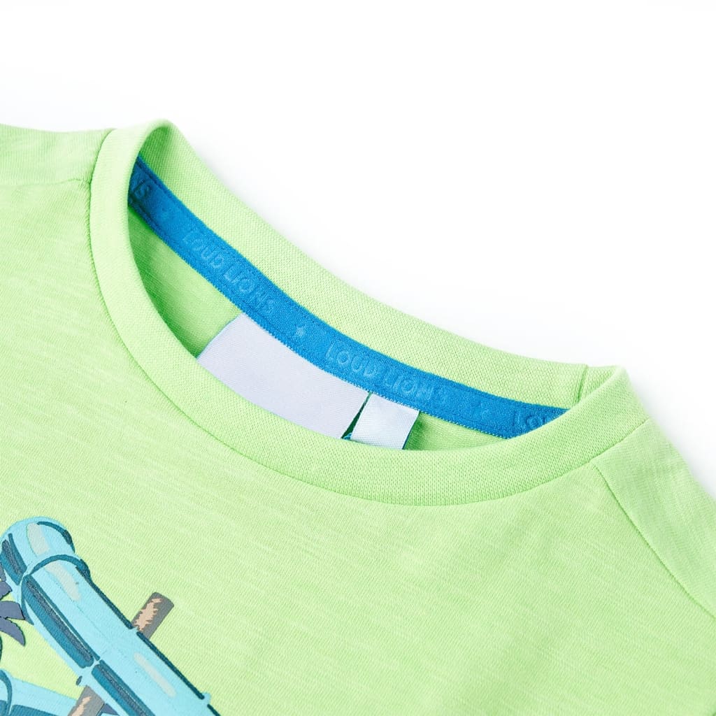 Vidaxl Kinderhemd 116 Neongroen