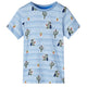 Vidaxl Kinderhemd 128 gemischt blau