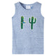 Vidaxl Kinder Top 128 gemischt blau