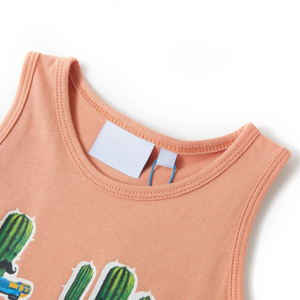 VIDAXL -Kinder -Top 116 Licht Orange