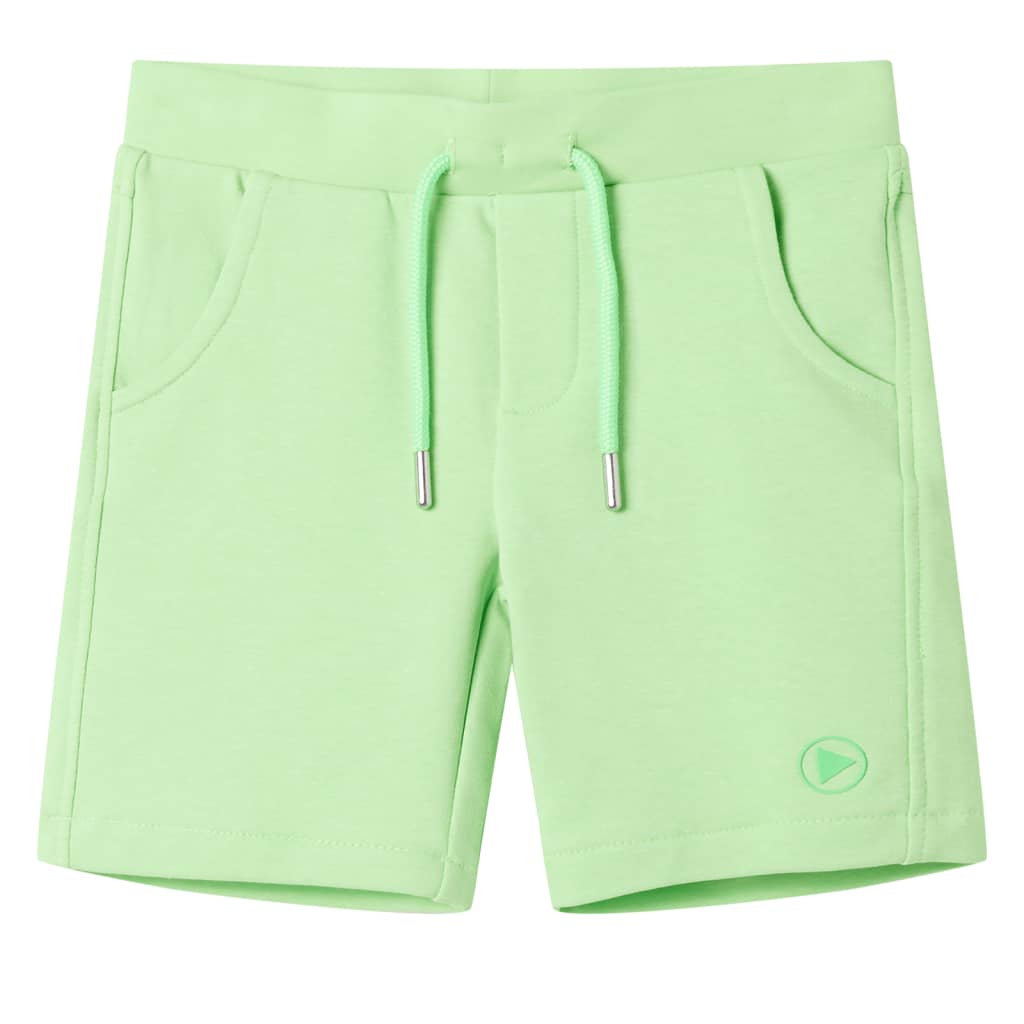 Vidaxl Kinder kurz 92 fluoreszierendes Grün
