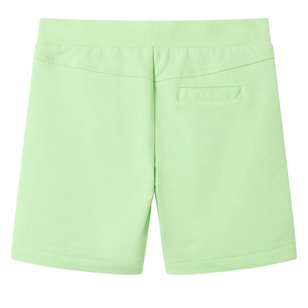 Vidaxl Kinder kurz 116 fluoreszierendes Grün