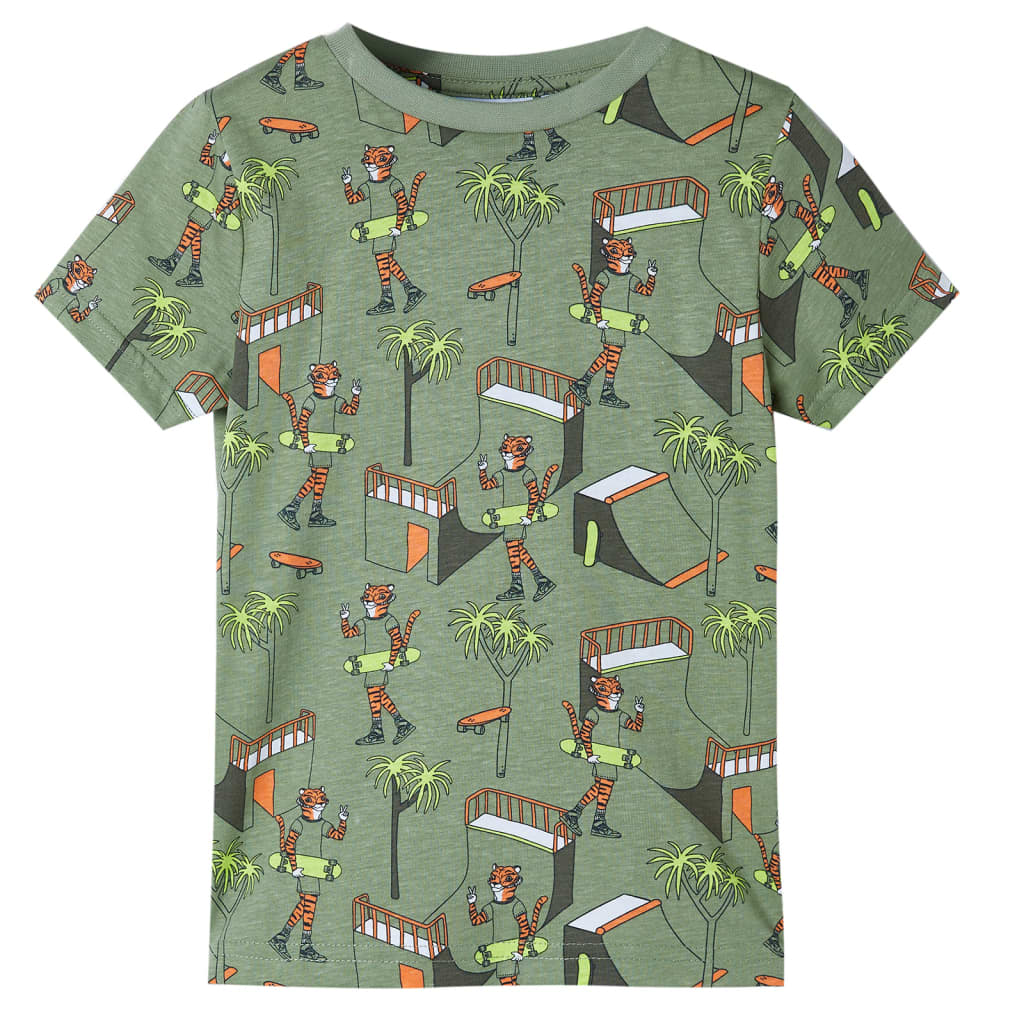 Vidaxl -Kinderpyjama mit kurzen Ärmeln 128 leichte.