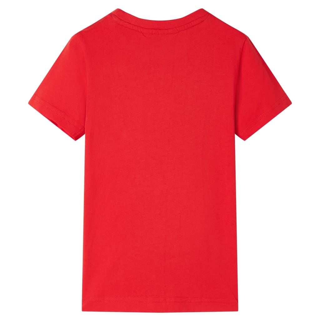 Vidaxl Kinderhemd 104 rot