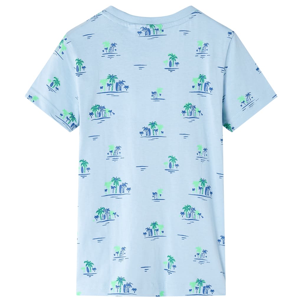 Vidaxl Kinderhemd 92 hellblau
