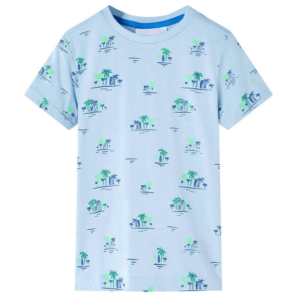 Vidaxl Kinderhemd 104 hellblau
