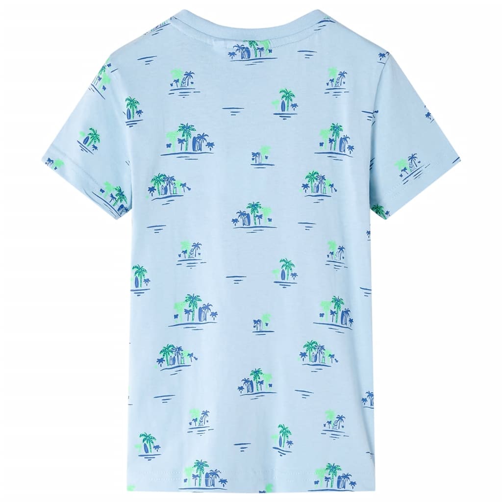 Vidaxl Kinderhemd 116 Hellblau